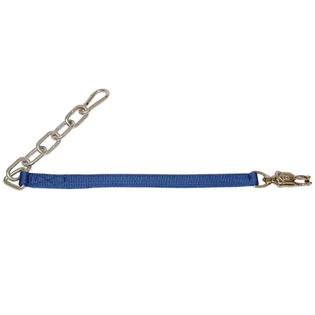 Kerbl Anbindegurt mit Kette & Panikhaken