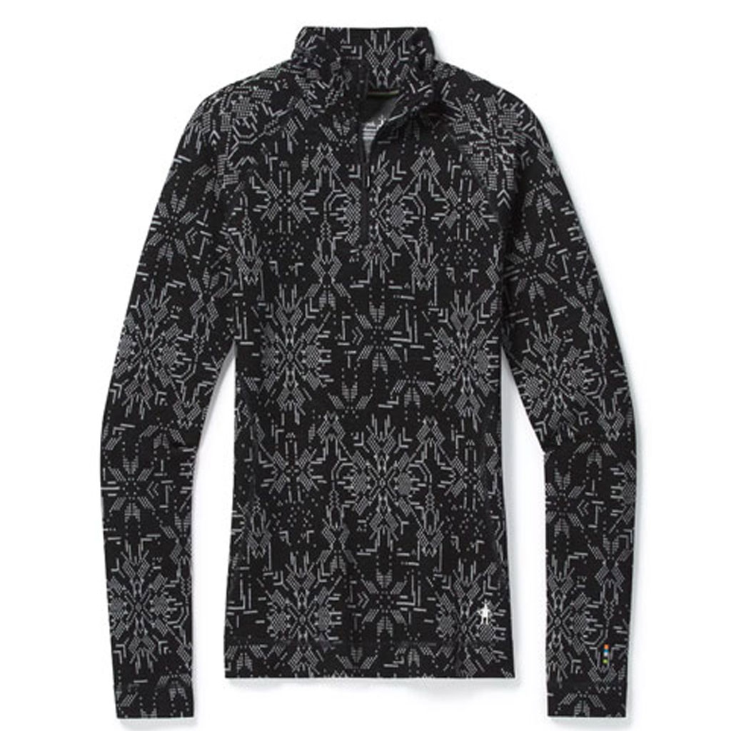 Smartwool Merino 1/4 Zip Pattern Women